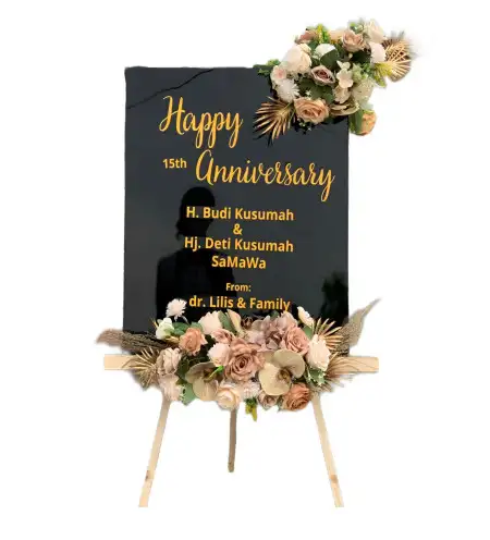 Papan Bunga Akrilik Sinar Mancak